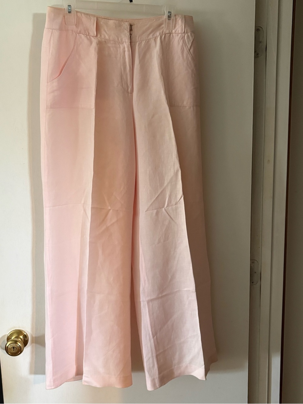 Women's A-Line Wide-Leg Skirt in Soft Pink